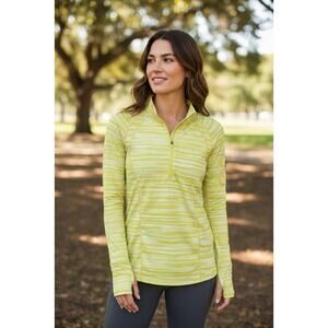 Athleta Pacifica Long Sleeve Top – Large Tall – Yellow